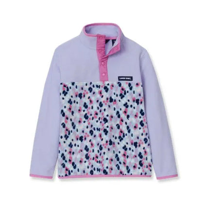 Kids Anyweather Fleece Snap Neck Pullover