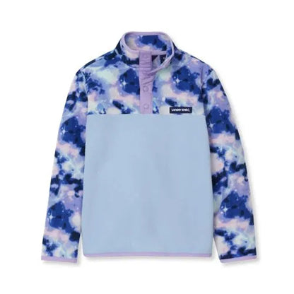Kids Anyweather Fleece Snap Neck Pullover
