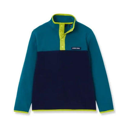 Kids Anyweather Fleece Snap Neck Pullover