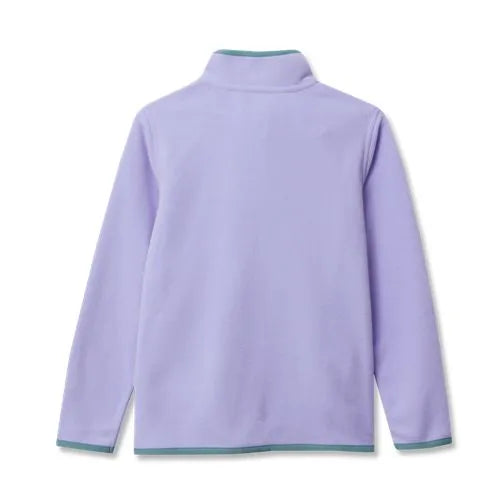 Kids Anyweather Fleece Snap Neck Pullover