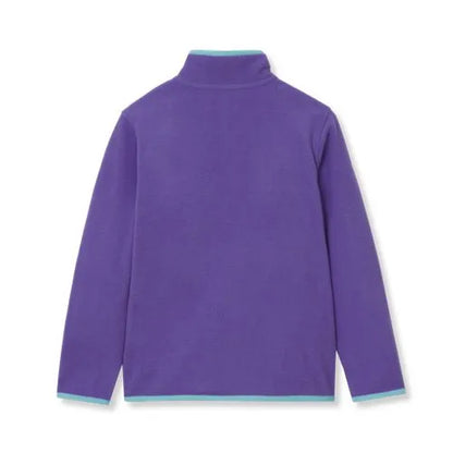 Kids Anyweather Fleece Snap Neck Pullover