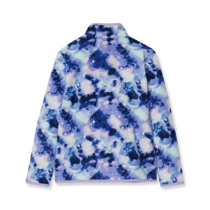 Kids Anyweather Fleece Snap Neck Pullover