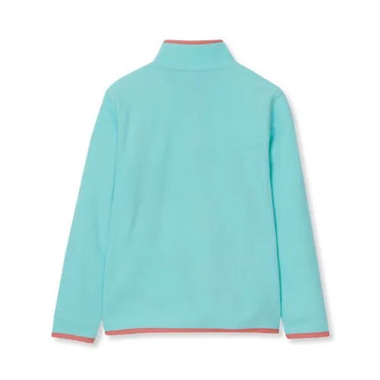 Kids Anyweather Fleece Snap Neck Pullover