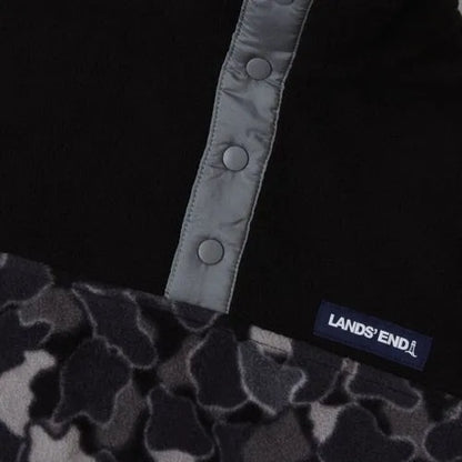 Kids Anyweather Fleece Snap Neck Pullover