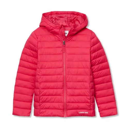 Kids FeatherFree™ Insulated Hooded Packable Jacket