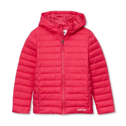 Kids FeatherFree™ Insulated Hooded Packable Jacket