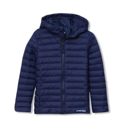 Kids FeatherFree™ Insulated Hooded Packable Jacket