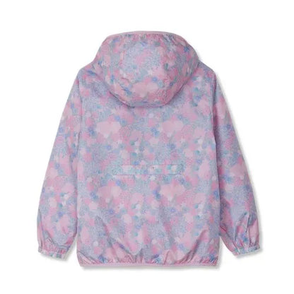 Kids Waterproof Hooded Packable Rain Jacket