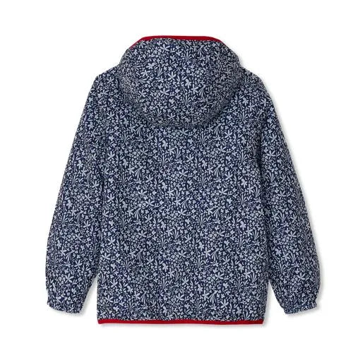 Kids Waterproof Hooded Packable Rain Jacket