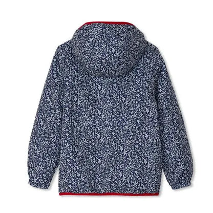 Kids Waterproof Hooded Packable Rain Jacket