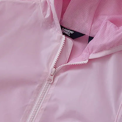 Kids Waterproof Hooded Packable Rain Jacket