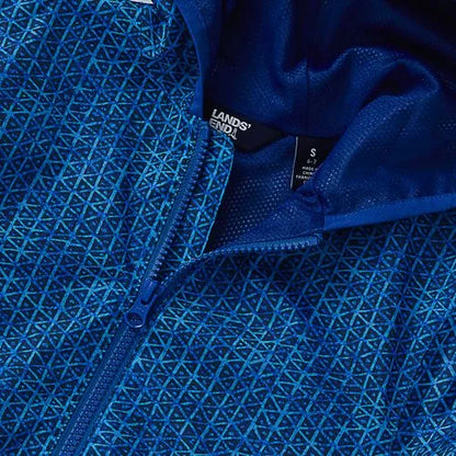 Kids Waterproof Hooded Packable Rain Jacket
