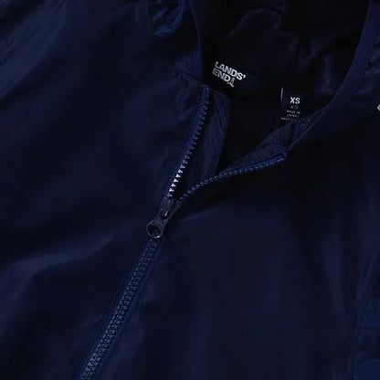 Kids Waterproof Hooded Packable Rain Jacket