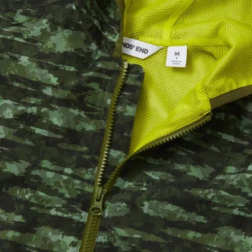Kids Waterproof Hooded Packable Rain Jacket
