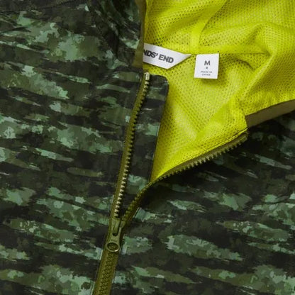 Kids Waterproof Hooded Packable Rain Jacket