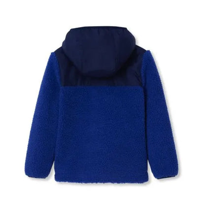 Kids Sherpa Fleece Hooded Jacket