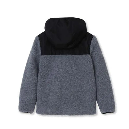 Kids Sherpa Fleece Hooded Jacket