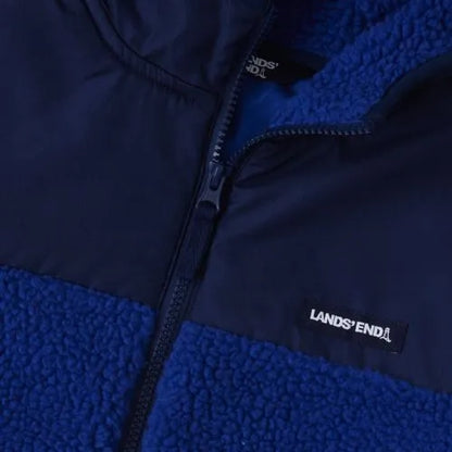 Kids Sherpa Fleece Hooded Jacket