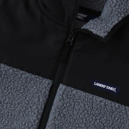 Kids Sherpa Fleece Hooded Jacket