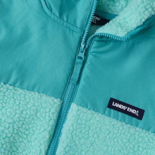 Kids Sherpa Fleece Hooded Jacket