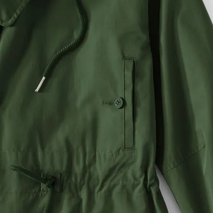 Women's Cotton Drapey Coat