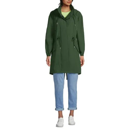 Women's Cotton Drapey Coat