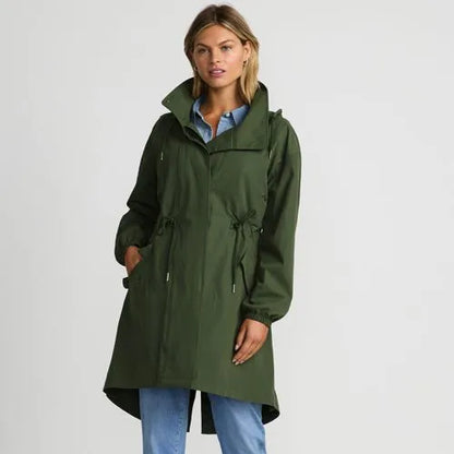 Women's Cotton Drapey Coat