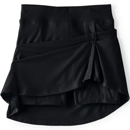 Girls Split Hem Active Skort