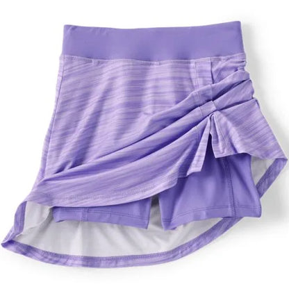 Girls Split Hem Active Skort