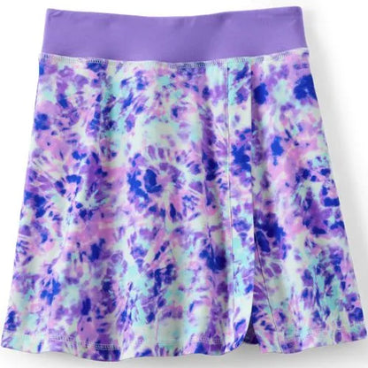Girls Split Hem Active Skort