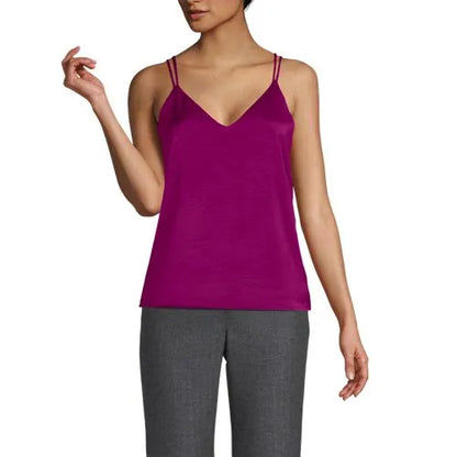 Women's Satin V-neck Camisole