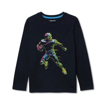Boys Long Sleeve Graphic Tee