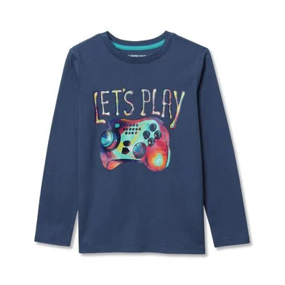 Boys Long Sleeve Graphic Tee