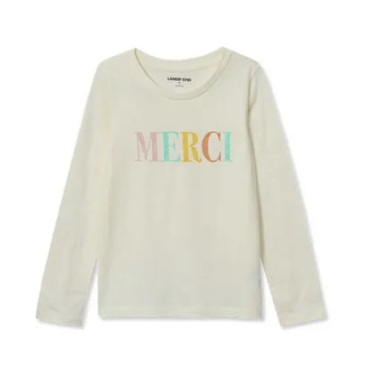 Girls Long Sleeve Graphic Tee