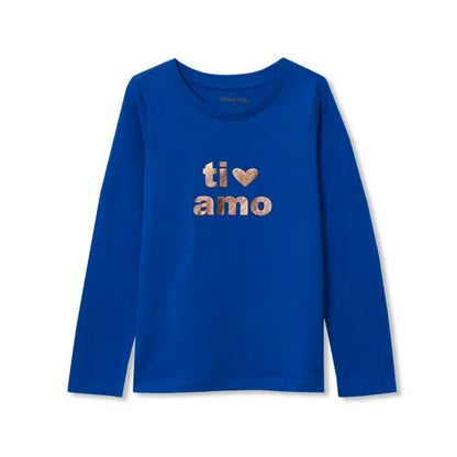 Girls Long Sleeve Graphic Tee