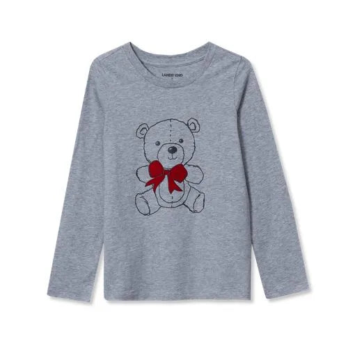 Girls Long Sleeve Graphic Tee