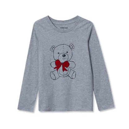 Girls Long Sleeve Graphic Tee