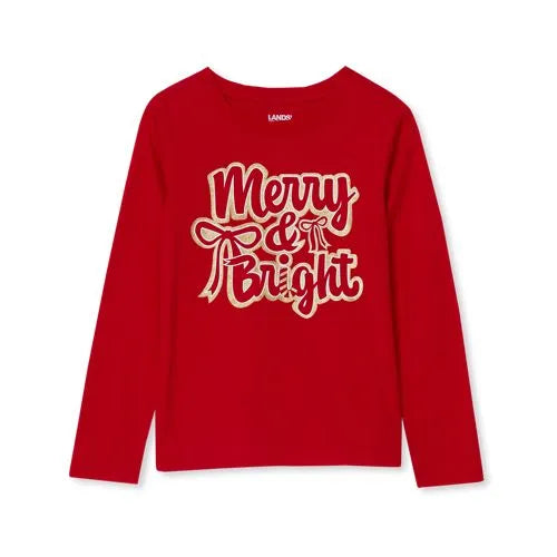 Girls Long Sleeve Graphic Tee
