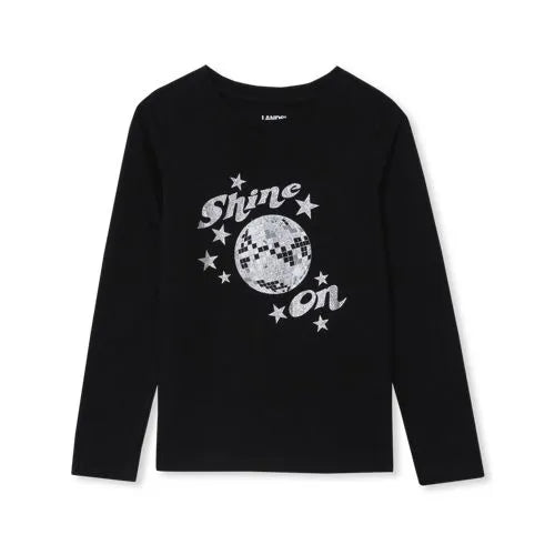 Girls Long Sleeve Graphic Tee