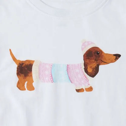 Girls Long Sleeve Graphic Tee