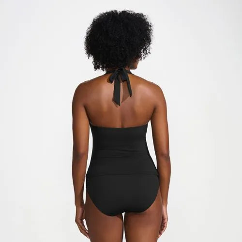 Women's Twist Halter Tankini Top