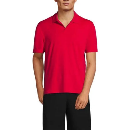 Men's UPF50 Short Sleeve Polo Rash Guard