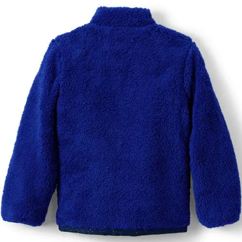Girls Reversible Fleece Puffer Jacket