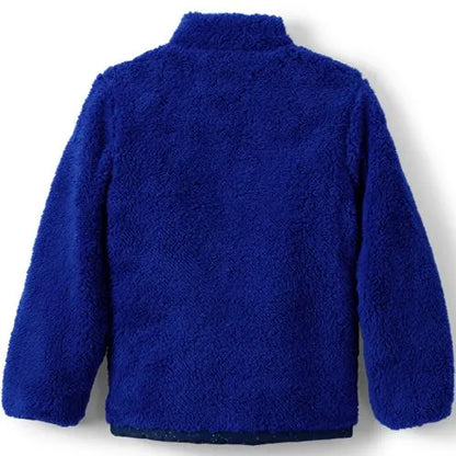 Girls Reversible Fleece Puffer Jacket