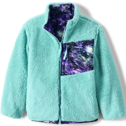Boys Reversible Fleece Puffer Jacket