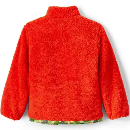 Boys Reversible Fleece Puffer Jacket