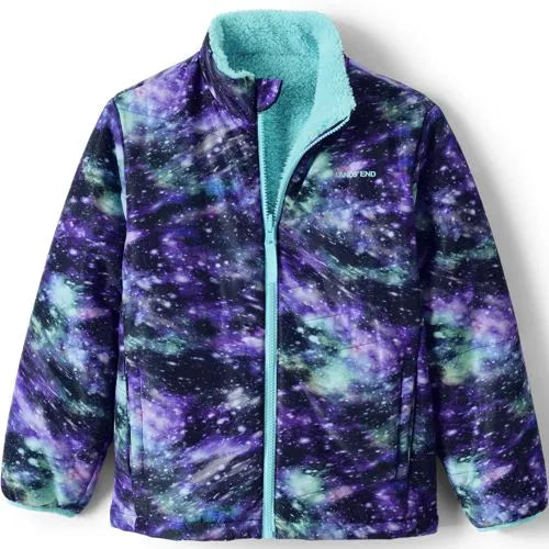 Boys Reversible Fleece Puffer Jacket
