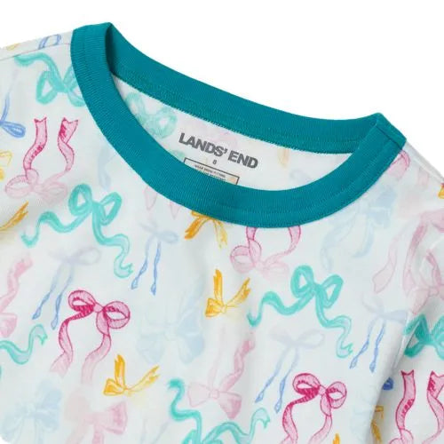 Kids Long Sleeve Top and Bottom Snug Fit Pajama Set
