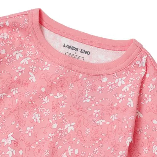 Kids Long Sleeve Top and Bottom Snug Fit Pajama Set