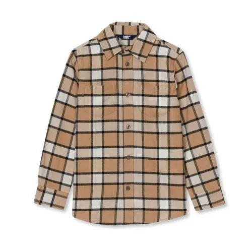 Kids Long Sleeve Flannel Shirt